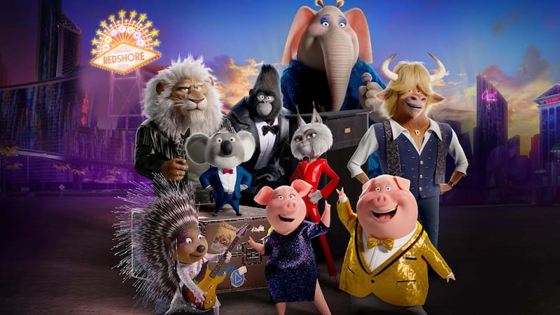 es una película musical de animación. Créditos: Netflix