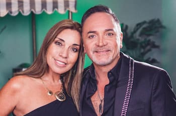 La inédita y romántica foto de Lucho Jara y su esposa, Silvana Hasbún