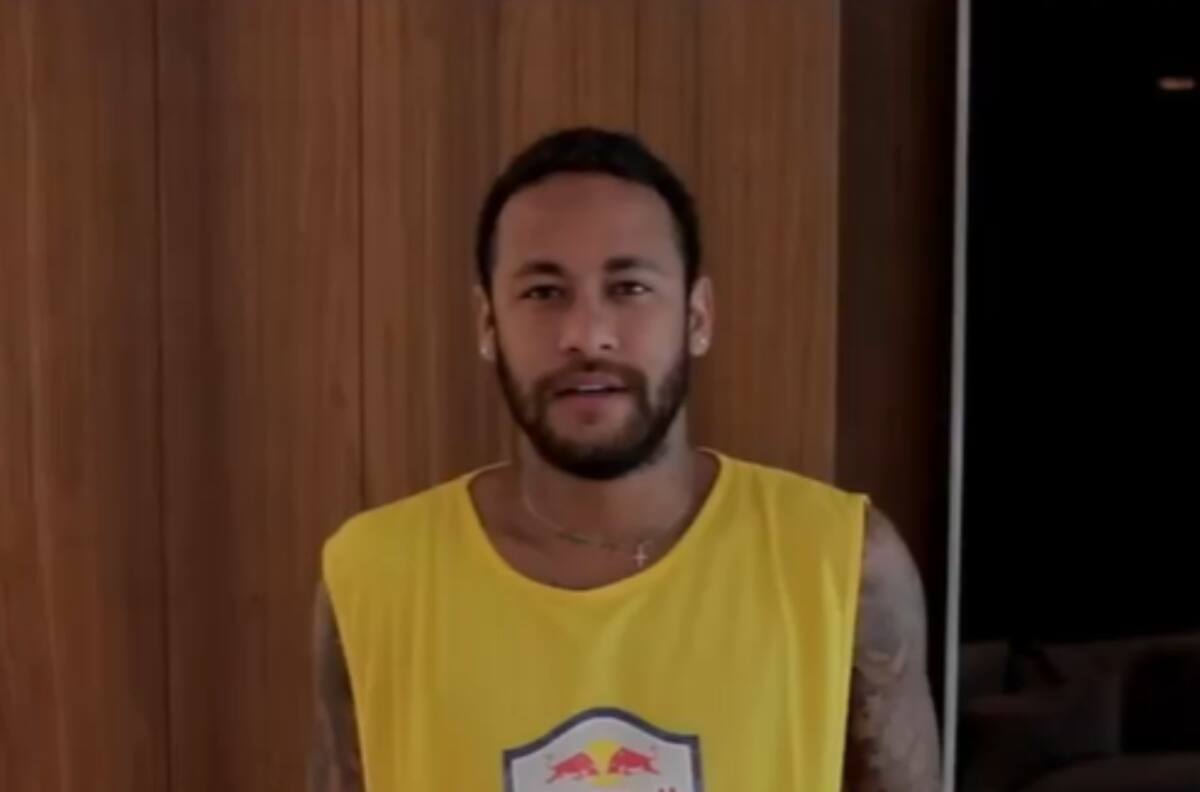 La rutina de entrenamiento que subió Neymar para que sus seguidores lo imitaran
