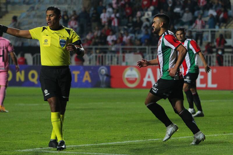 Palestino venció 1-0 a Estudiantes de Mérida en el primer partido.