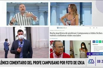 "Es súper burdo su comentario": José Antonio Neme y Diana Bolocco arremetieron contra profesor Campusano por sus machistas comentarios contra Izkia Siches