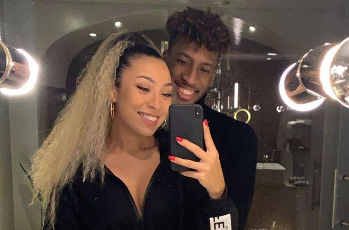 La eufórica celebración de la novia de Coman tras su gol en Champions League
