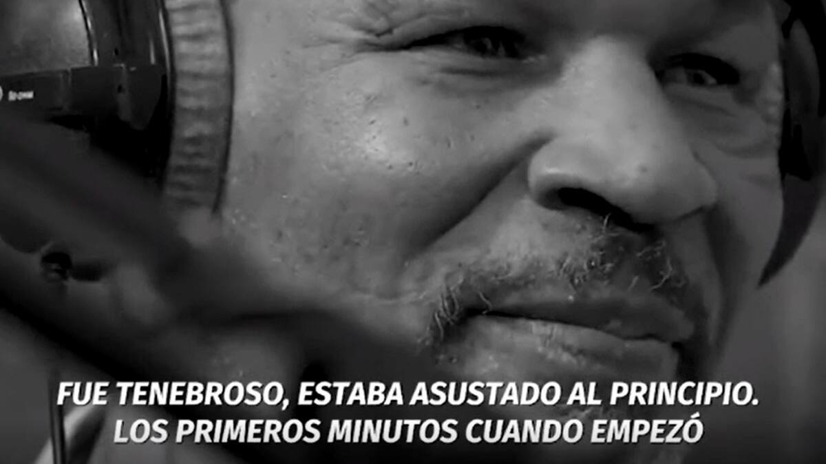 Las reacciones de Myke Tyson tras fumar el veneno de un sapo