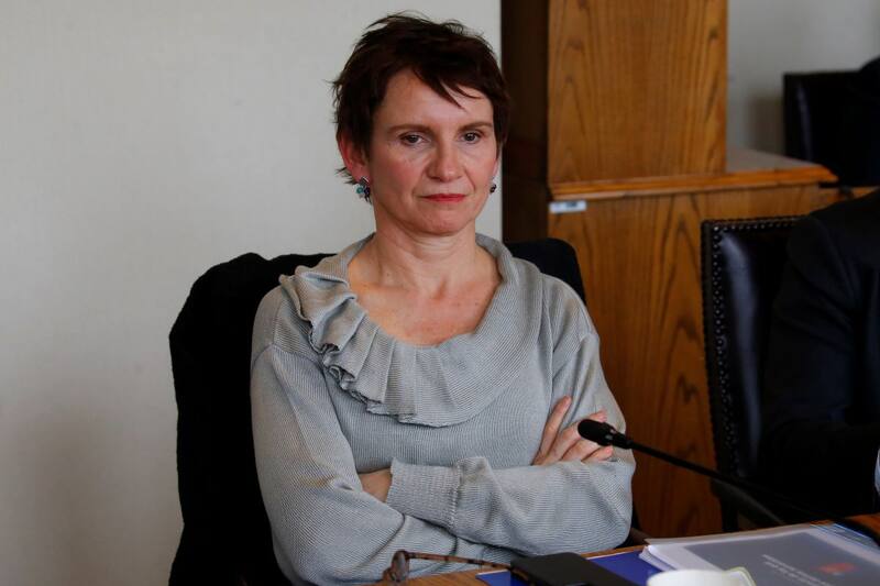 lo hizo ante el fiscal regional metropolitano Centro Norte, Xavier Armendáriz.