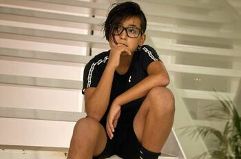 Irreconocible: así luce Monito Vidal, el hijo de Arturo Vidal, ahora que juega al fútbol