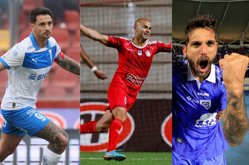 Joaquín Larrivey, Sebastián Sáez y Fernando Zampedri destacan en el ranking.