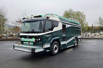 Este es el primer carro bomba eléctrico de Latinoamérica y llegará a Chile