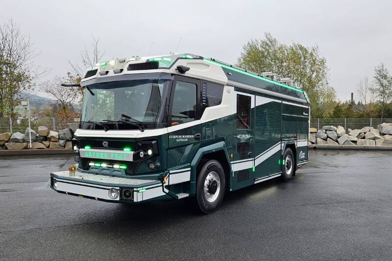 Chile tendrá el primer carro bomba eléctrico de Latinoamérica