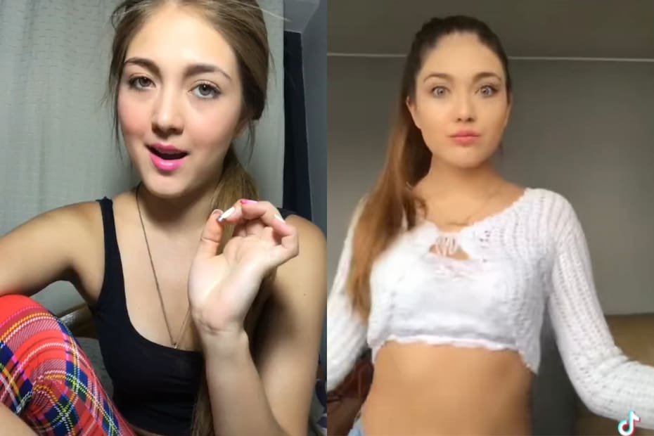 La modelo lucía muy distinta en sus comienzos en redes sociales.