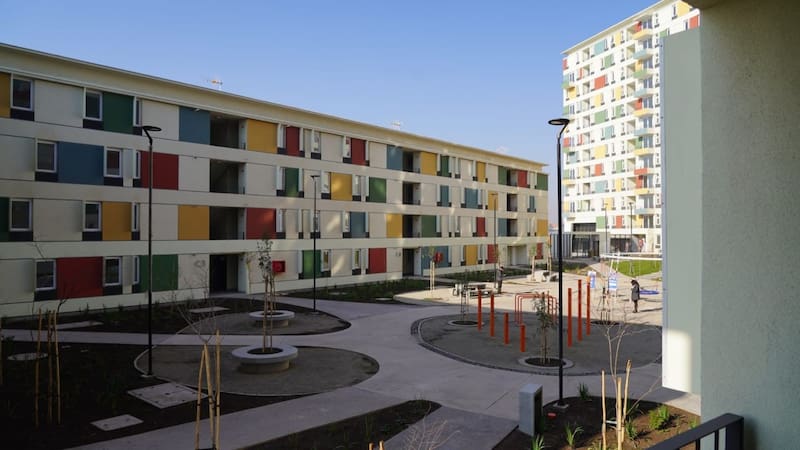 El proyecto también cuenta con la construcción de áreas verdes.