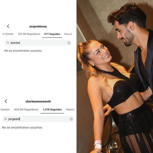 La cuenta de Instagram "Tio Michi" subió la prueba de que ambos ya no se siguen.