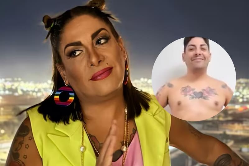 mostró su antes y después.