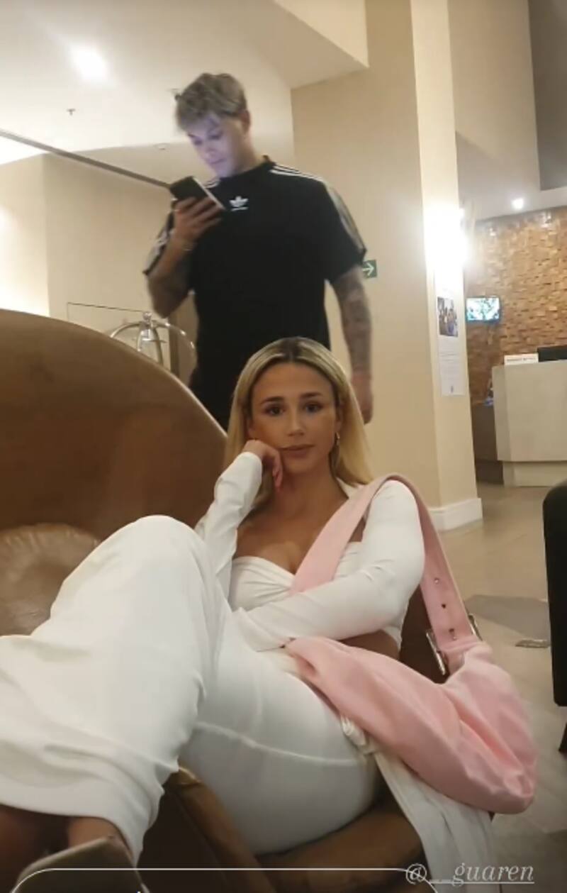 La Guarén y Nicolás Solabarieta en Brasil