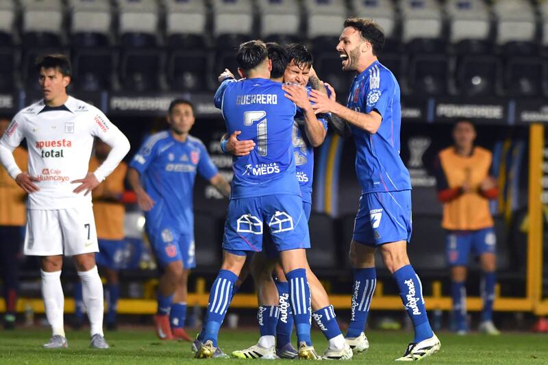 “Si la U gana la Sudamericana, le pediré permiso a mi señora para irme a Chile”. Foto: Aton.