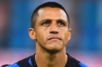 Alexis Sánchez y sus malos números jugando contra Napoli