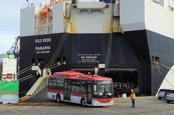 Llegaron 42 buses eléctricos para dos comunas del país: Descubre cómo serán y desde cuándo operarán