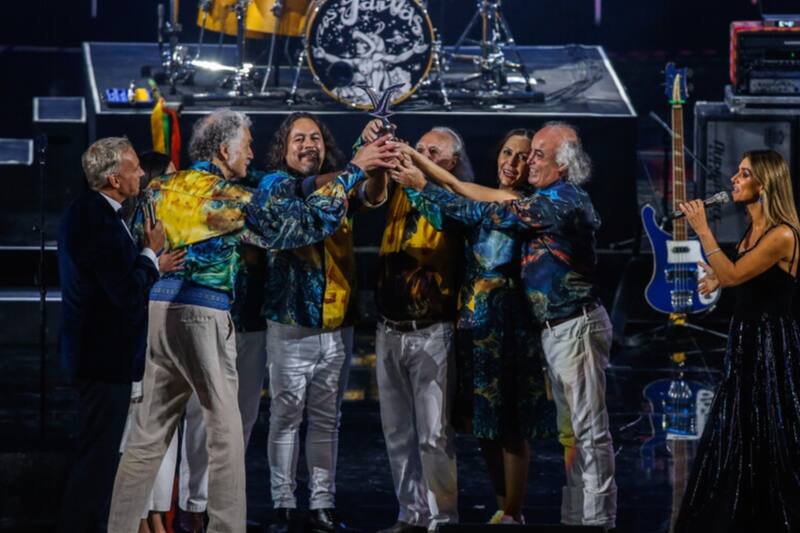 Obtuvieron gaviota de platino en el Festival de Viña 2023.