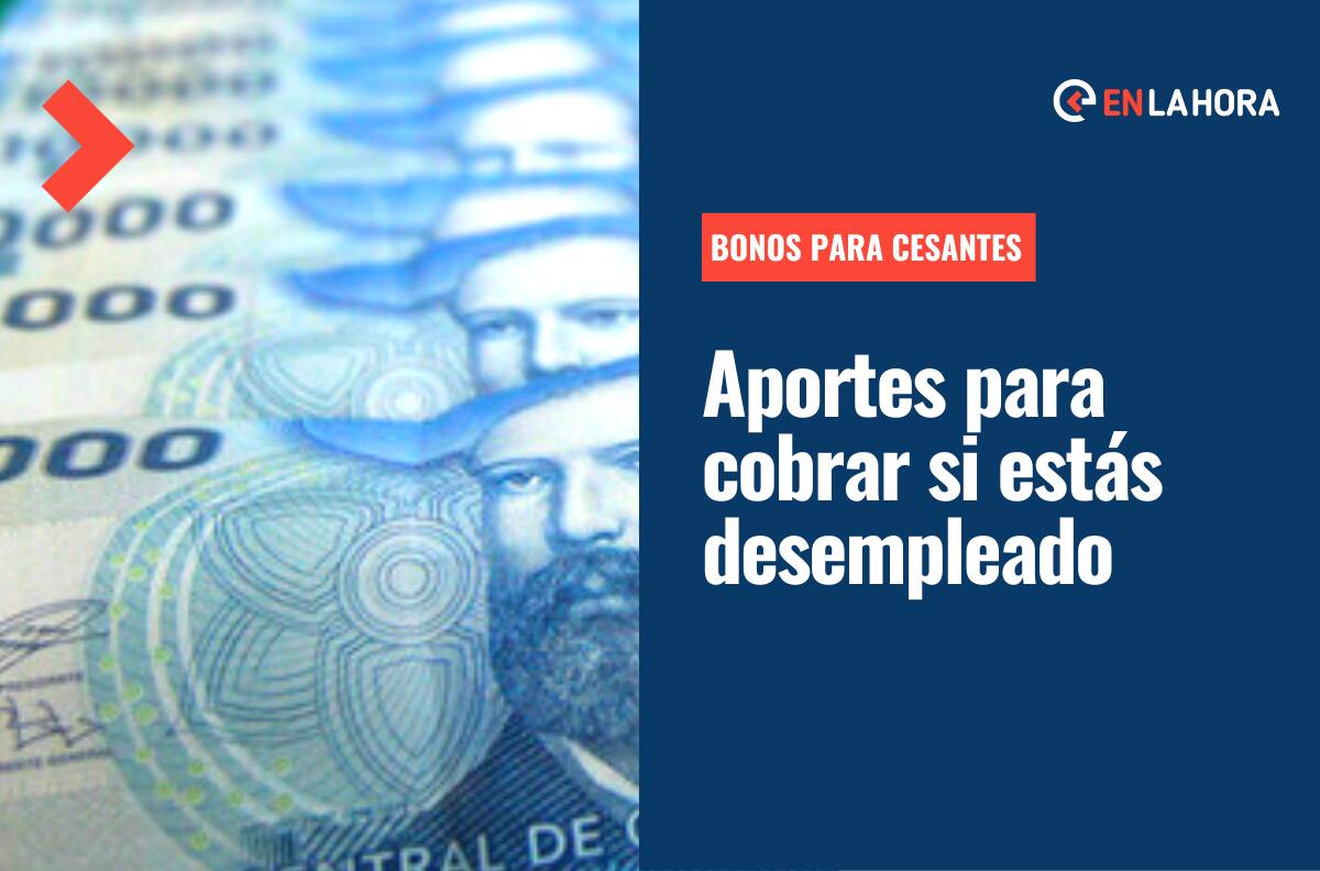 Bonos para cesantes: Estos son los beneficios que puedes solicitar si te encuentras desempleado