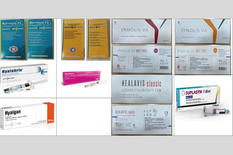 Estos fueron los ácidos hialurónicos detectados.