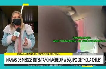 "Te vamos a hacer cag... el auto": Equipo de "Hola Chile" fue agredido en el barrio Meiggs