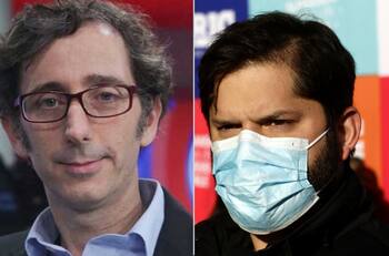 "No sé si querí grabar de nuevo": El error de Matías del Río que Gabriel Boric invitó a rectificar durante "Estado Nacional"