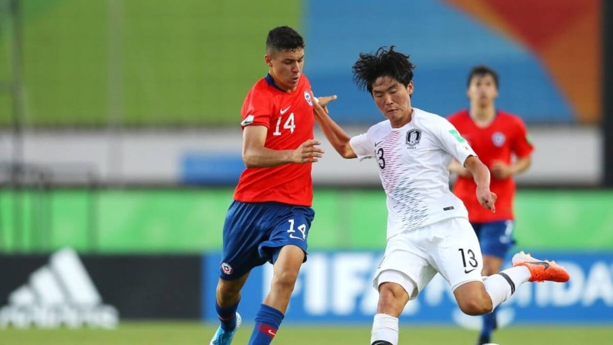 Así fueron los goles de la derrota de la 'Roja' Sub 17 ante Corea