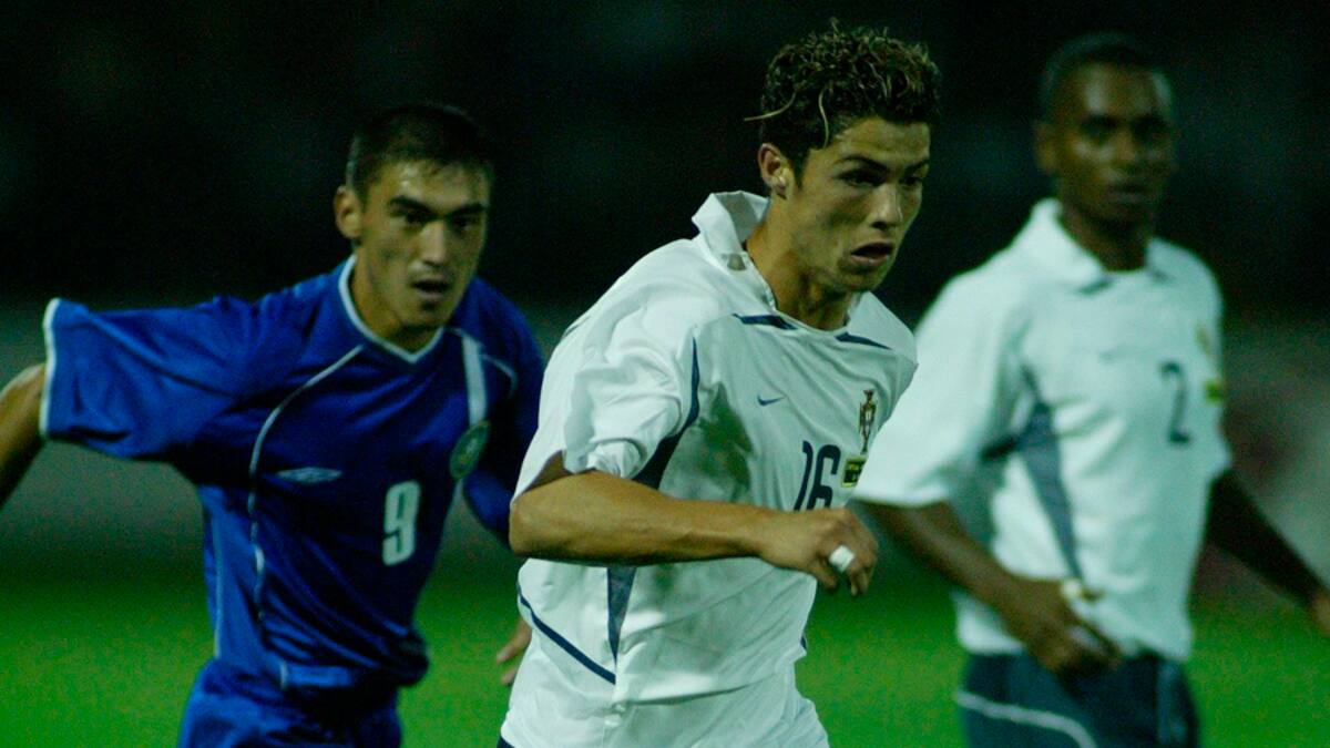 Se cumplen 17 años del debut de Cristiano Ronaldo en la selección de Portugal