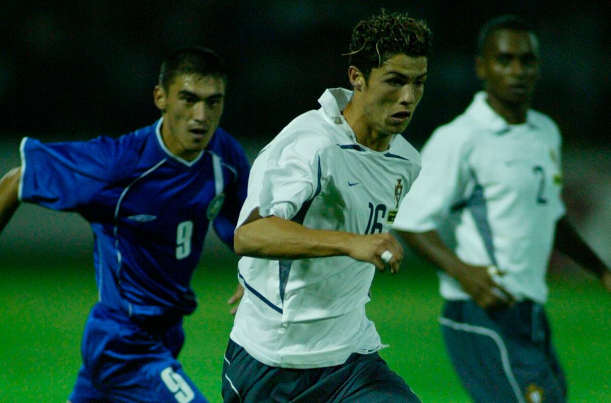 Se cumplen 17 años del debut de Cristiano Ronaldo en la selección de Portugal