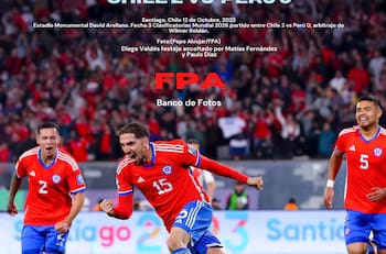 El triunfo de Chile ante Perú en el lente de Pepe Alvujar