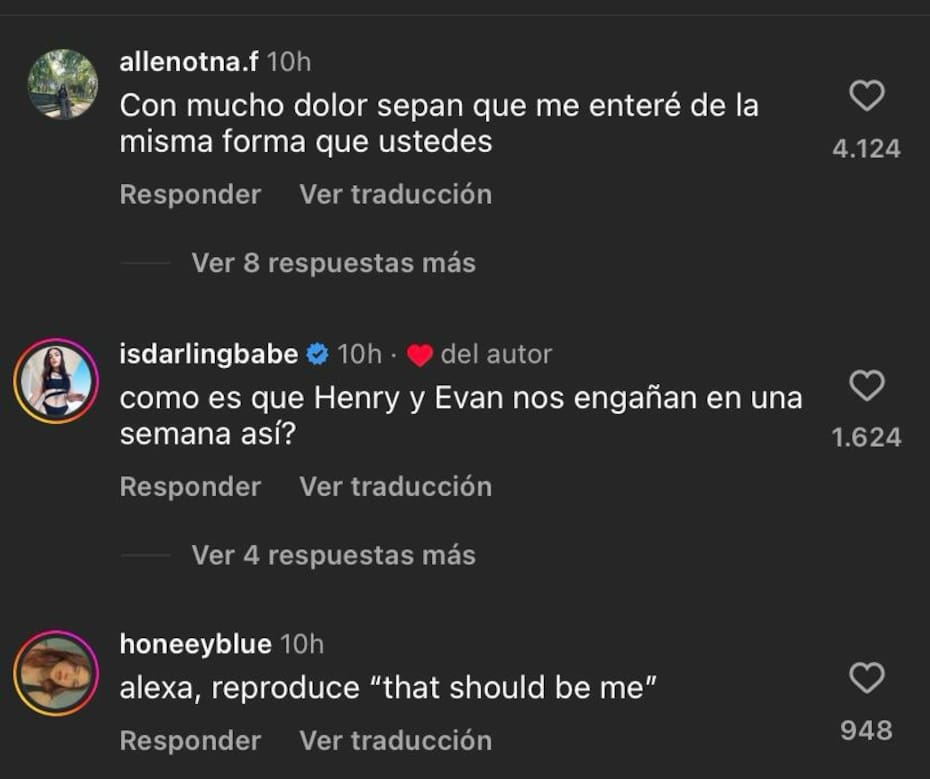 Comentarios ante noticia del embarazo de Natalie Viscoso y Henry Cavill.