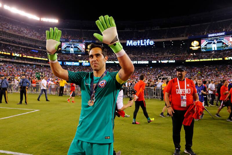 Claudio Bravo fue el capitán de La Roja durante la Copa América Centenario de Estados Unidos.