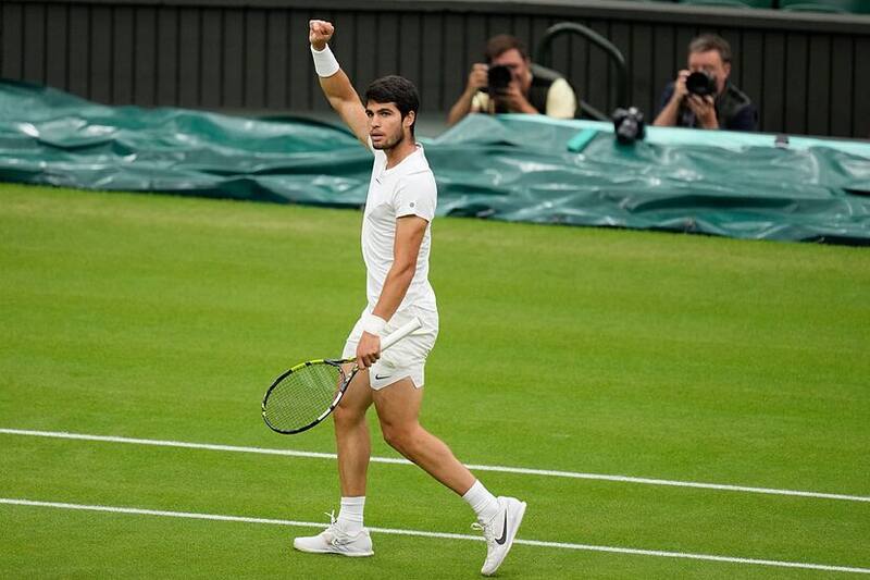 Triunfó en Wimbledon.