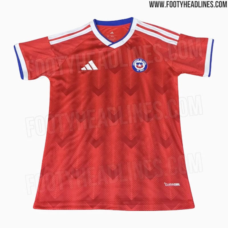 Nueva camiseta de la Selección Chilena filtrada.