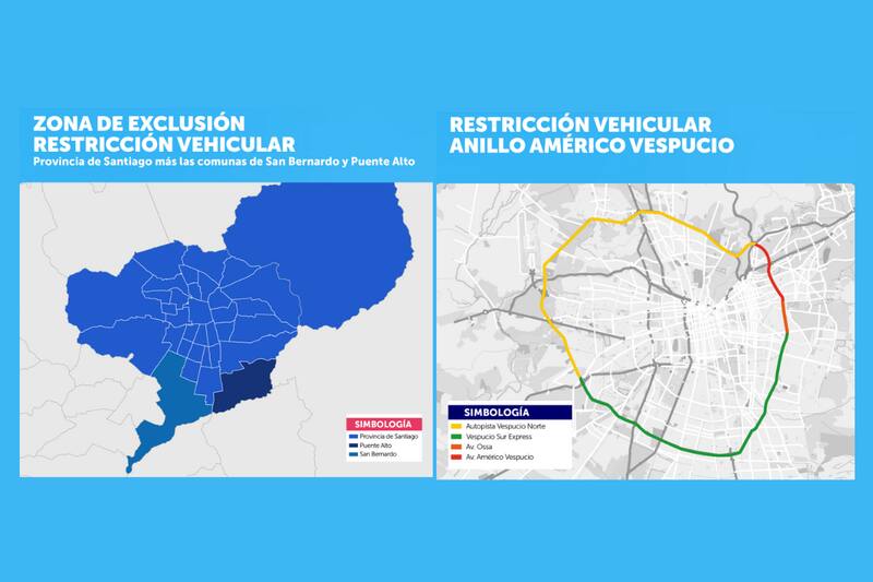 Estas son las zonas en las que no se pueden transitar mientras esté vigente la medida.