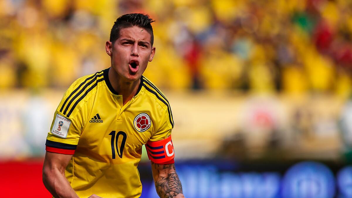 Los elogios del "Maestro" Tabárez a James Rodríguez en la previa al duelo entre Colombia y Uruguay