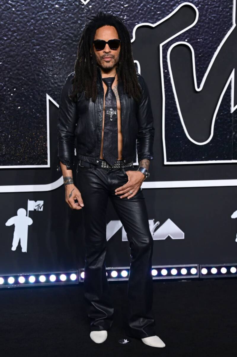 Lenny Kravitz en los VMA's.