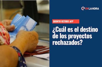 Quinto Retiro AFP: ¿Qué pasa ahora con los proyectos que fueron rechazados?