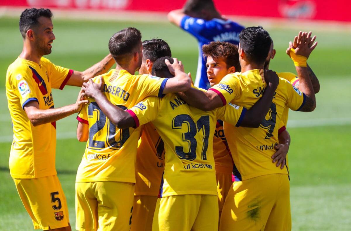 Así vivimos la goleada del Barcelona sobre el Deportivo Alavés