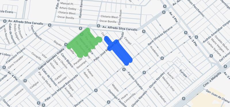 Este sector tendrá corte de luz.