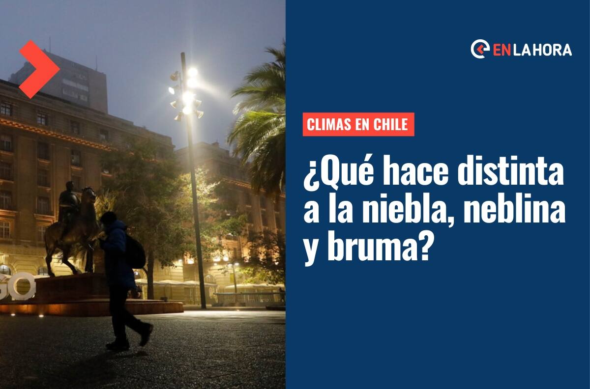Niebla, neblina y bruma: ¿Cuál es la diferencia entre las tres?
