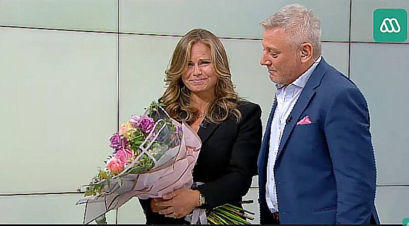 Tuvo llorada despedida del "Meganoticias Prime" / Mega