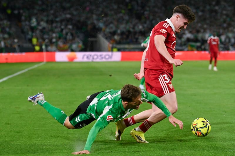 El zurdo de 22 años fue la criptonita del Sevilla ante el Betis. Foto: Agencia EFE.