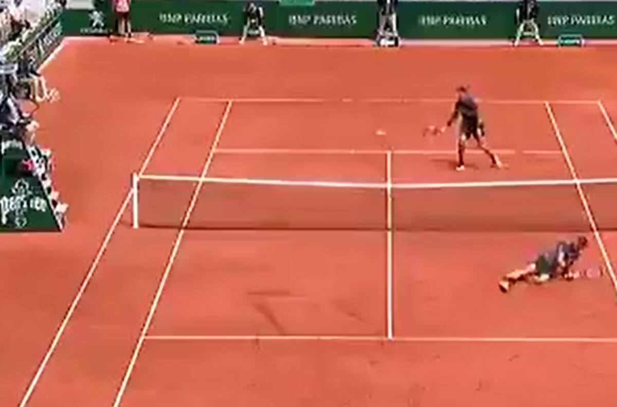 El impresionante punto de Nicolás Jarry ante Juan Martín del Potro en Roland Garros