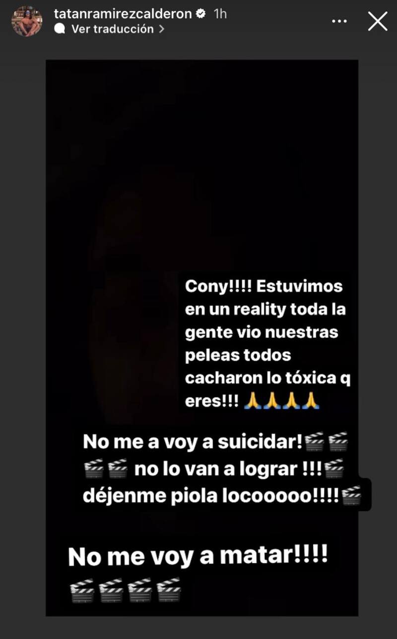 Sebastián Ramírez se lanzó contra Constanza Capelli.