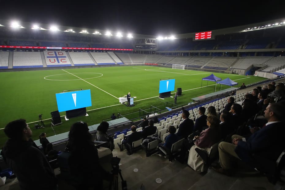 Inauguracion del Claro Arena.