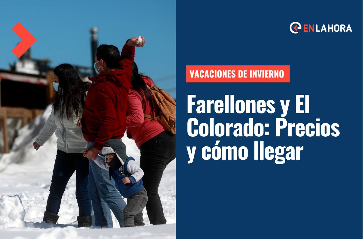 Parque Farellones y El Colorado: Precios y cómo llegar a los centros de esquí en vacaciones de invierno