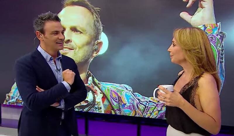 Gonzalo Ramírez y Karen Doggenweiler en "Mucho Gusto" / Créditos: Instagram