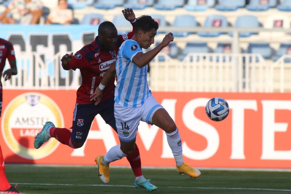 Magallanes ante Independiente de Medellín. Foto: Aton