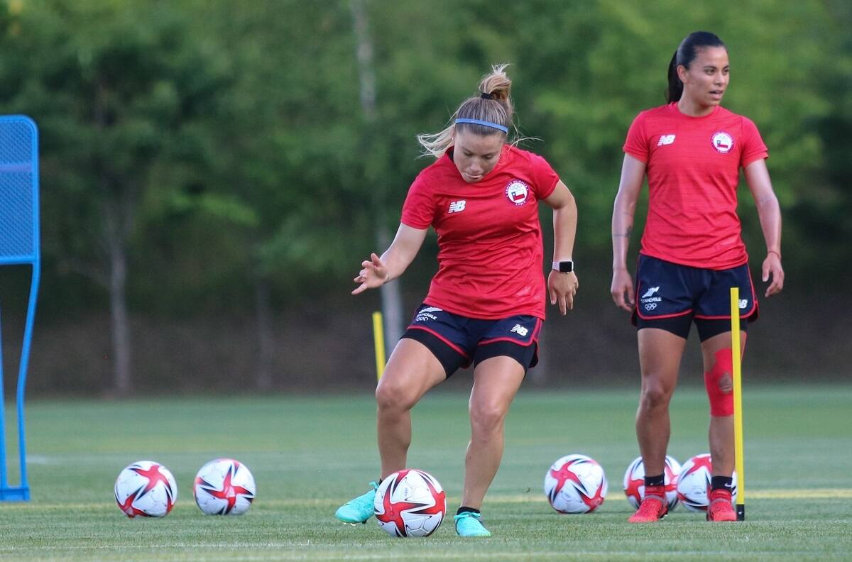 Galería: La Roja Femenina cumplió su segunda práctica en Japón de cara al debut en los Juegos Olímpicos