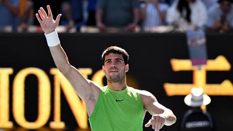 Triunfos de Alcaraz, Medvedev y Zverev: los principales resultados de hoy en el Australian Open